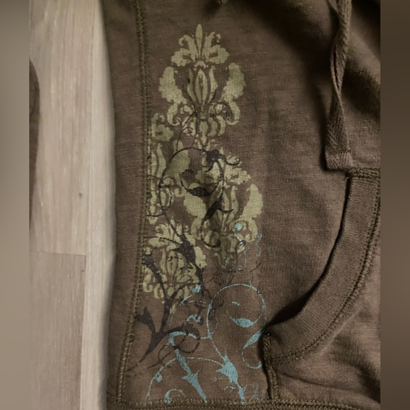 Studded zip up hoodie - Picture 2 of 4